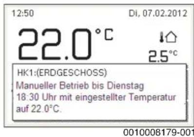 BUDERUS Logano GB125 - Manueller Betrieb - 1