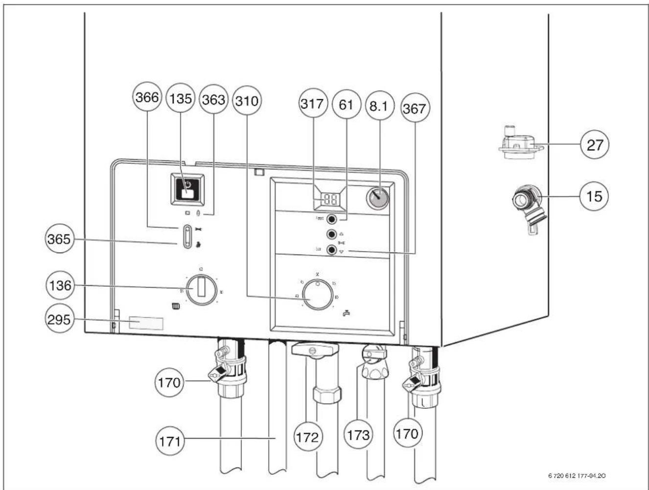 BUDERUS Logamax U154-20-24 - Bedienungsübersicht - 1