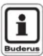 BUDERUS Logamax U122-11 - Betriebsmeldungen - 1