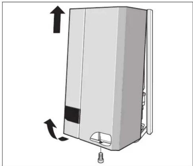 BUDERUS Logamax U122-11 - Verkleidung abnehmen - 1