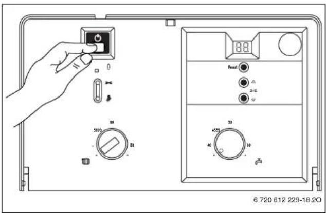 BUDERUS Logamax U052-24-28 - Ausschalten - 1