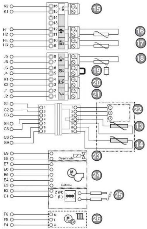 BUDERUS Logamax plus GB192-50i - Anschlussplan - 2