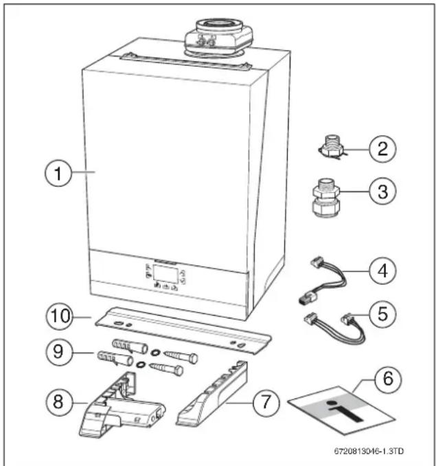 BUDERUS Logamax plus GB192-50i - Lieferumfang - 1