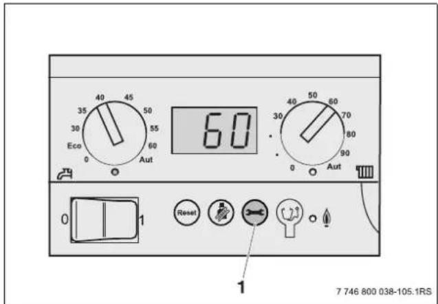 BUDERUS Logamax plus GB162-35 - Betriebsmeldungen - 1
