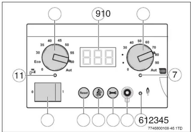BUDERUS Logamax plus GB162-50 V2 - Bedieneinheit einstellen - 1