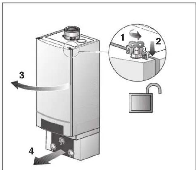 BUDERUS Logamax plus GB162-65 - Pumpe elektrisch anschließen - 1