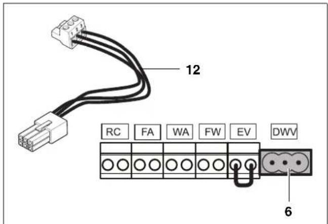 BUDERUS Logamax plus GB162-65 - Externe Kesselpumpe anschließen - 1