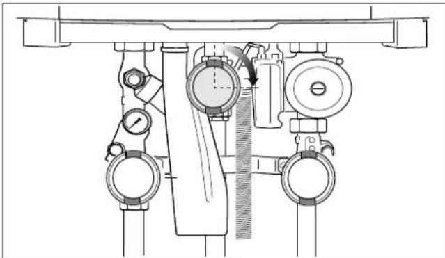 BUDERUS Logamax plus GB162-65 - Verbrennungsluft-Abgasanschluss kontrollieren - 1