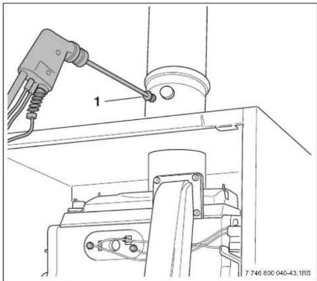 BUDERUS Logamax plus GB162-45 - Kohlenmonoxidgehalt messen - 1