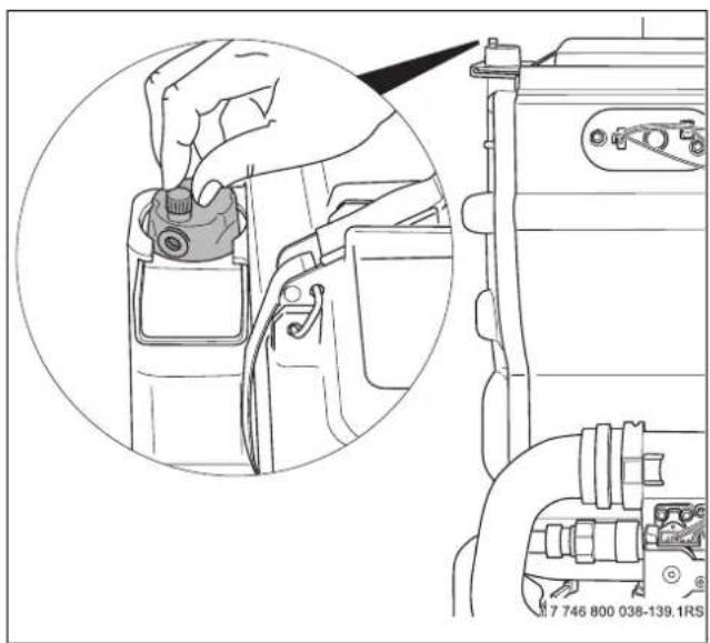 BUDERUS Logamax plus GB162-45 - Heizungsanlage füllen - 4