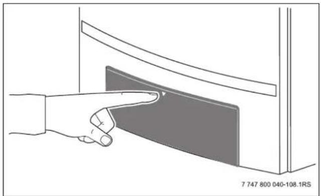 BUDERUS Logamax plus GB162-15 - Heizungsanlage über das Regelgerät außer Betrieb nehmen - 1