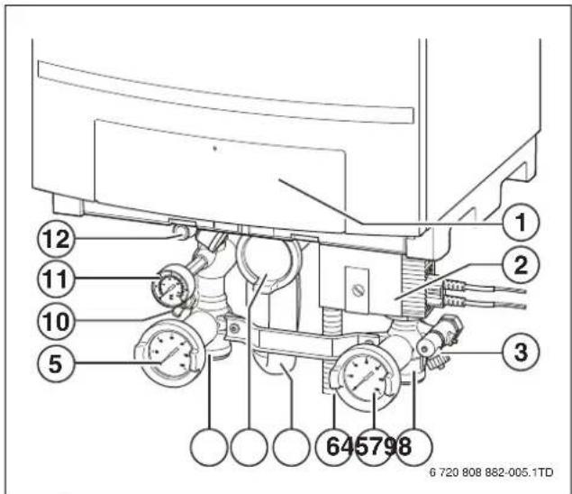 BUDERUS Logamax plus GB162-100 V2 - Übersicht Bauteile - 1