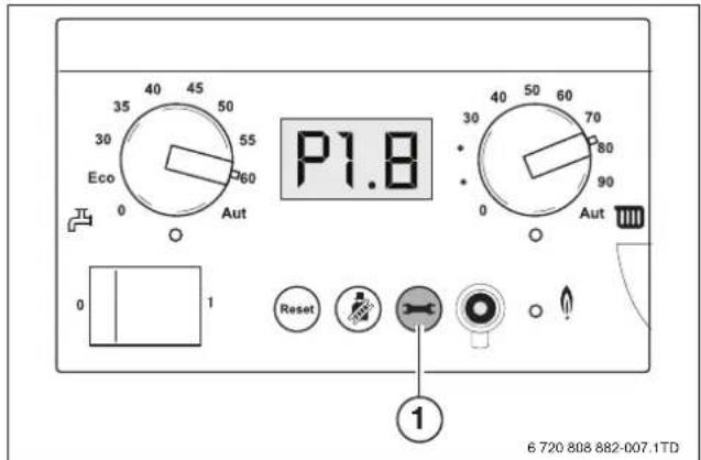 BUDERUS Logamax plus GB162-100 V2 - Wasserdruck kontrollieren - 1