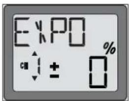 ROBBE FUTABA T6EXP - Die Exponentialkurve kann in beide Rich tungen verändert werden: - 1