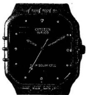 CITIZEN WIKIOJ SOLAR CELL