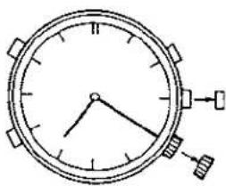 CITIZEN Cal 3531 - Setting of alarm time (CAL. 3510/353%) - 1