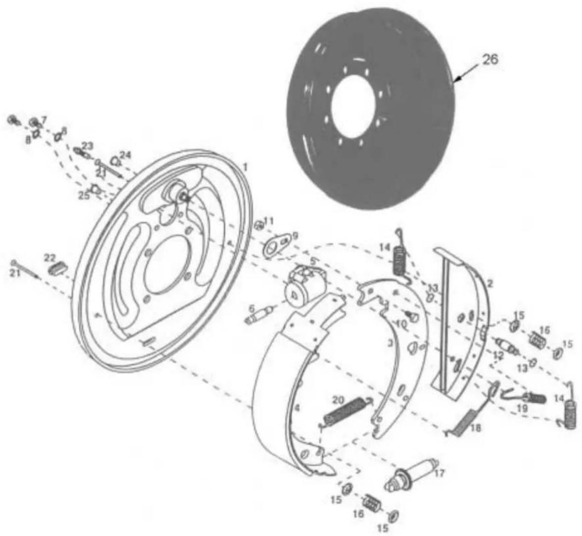 Meyer XT1600 - XT2200 OPTIONAL BRAKE PACKAGE (2 OF 2) - 1