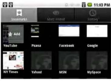 COBY MID7015-4G - To bookmark a webpage. - 3