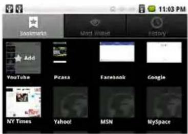 COBY MID7015-4G - To bookmark a webpage. - 6