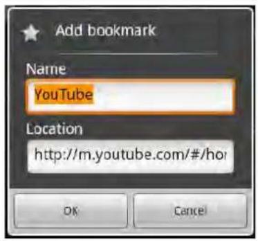 COBY MID7015-4G - To bookmark a webpage. - 4
