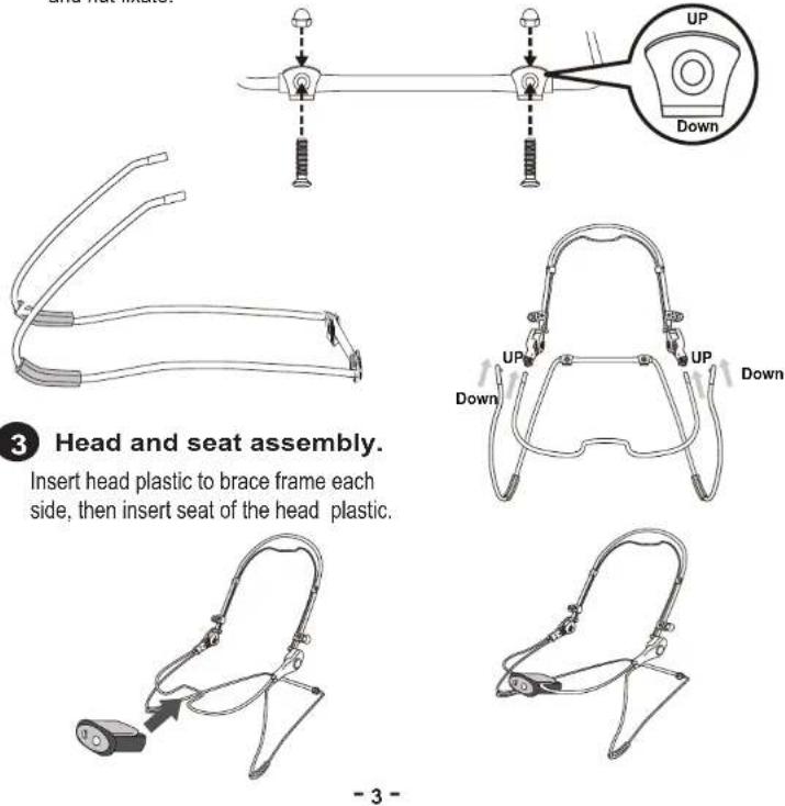 Baninni Relax Nina Mina BR244 - BRACE ASSEMBLY - 2