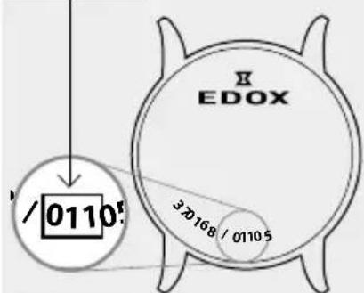 EDOX /0110 3.70168 / 01105