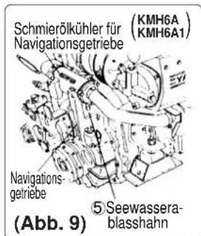 Yanmar 6LYA-STP - (Beachten) Die Wasserablasshähne werden herstellerseitig in geöffneten Zustand ausgeliefert. - 8