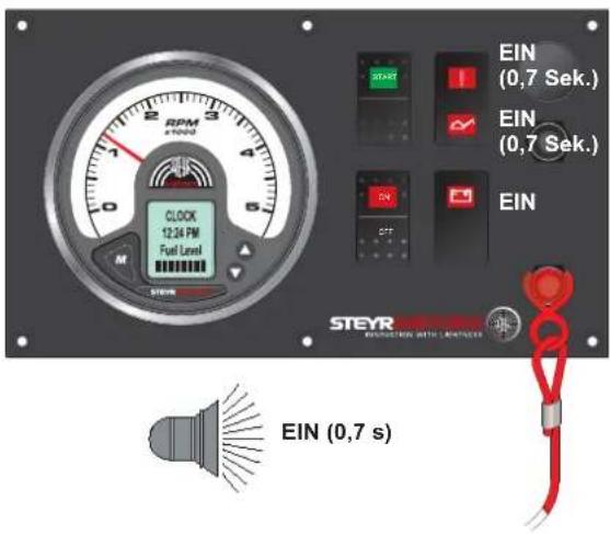 Steyr Motors SE236S36 - Zündung EIN (... vor dem Starten) - 1