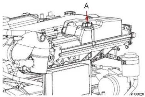 Steyr Motors SE266E40 - Kühlmittel kontrollieren (geschlossener Kühlkreislauf) - 3