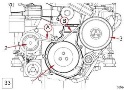 Steyr Motors SE266E40 - Messgerät VR00515/0 für Zahn- und Keilriemen - 1