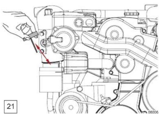 Steyr Motors MO84K32 - Ölstand der Servolenkung - 1