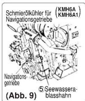 Yanmar 6LY2A-STP - (Beachten) Die Wasserablasshähne werden herstellerseitig in geöffneten Zustand ausgeliefert. - 8
