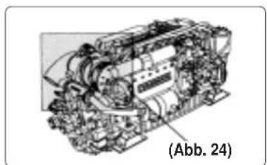 Yanmar 6LY2A-STP - Reinigen des Turbogebläses - 2