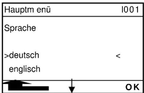 Haas+Sohn PALLAZZA-II 519.08 - Einstellung der Sprache: - 1