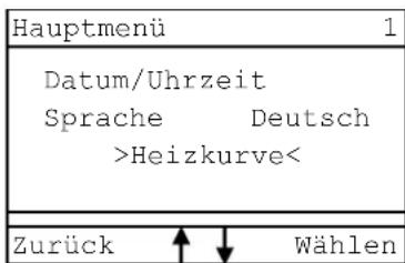 Haas+Sohn PELLETTO 432.08 - Beschreibung – Heizkurve - 1