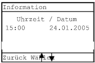 Haas+Sohn PELLETTO 417.08 - 6.2..4 Einstellen der Uhrzeit und des Datums - 1