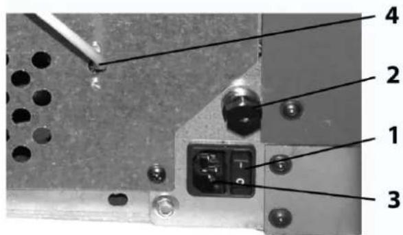 Haas+Sohn PELLETTO-RLU 418.08 - Netzkabel und Hauptschalter - 1