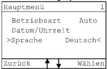 Haas+Sohn LUCCA-RLU - Einstellung Sprache - 1