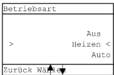 Haas+Sohn LUCCA-RLU - 6.2..3 Einstellen der Betriebsart - 1