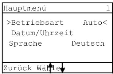 Haas+Sohn LUCCA-RLU - 6.2..2 Hauptmenü - 1
