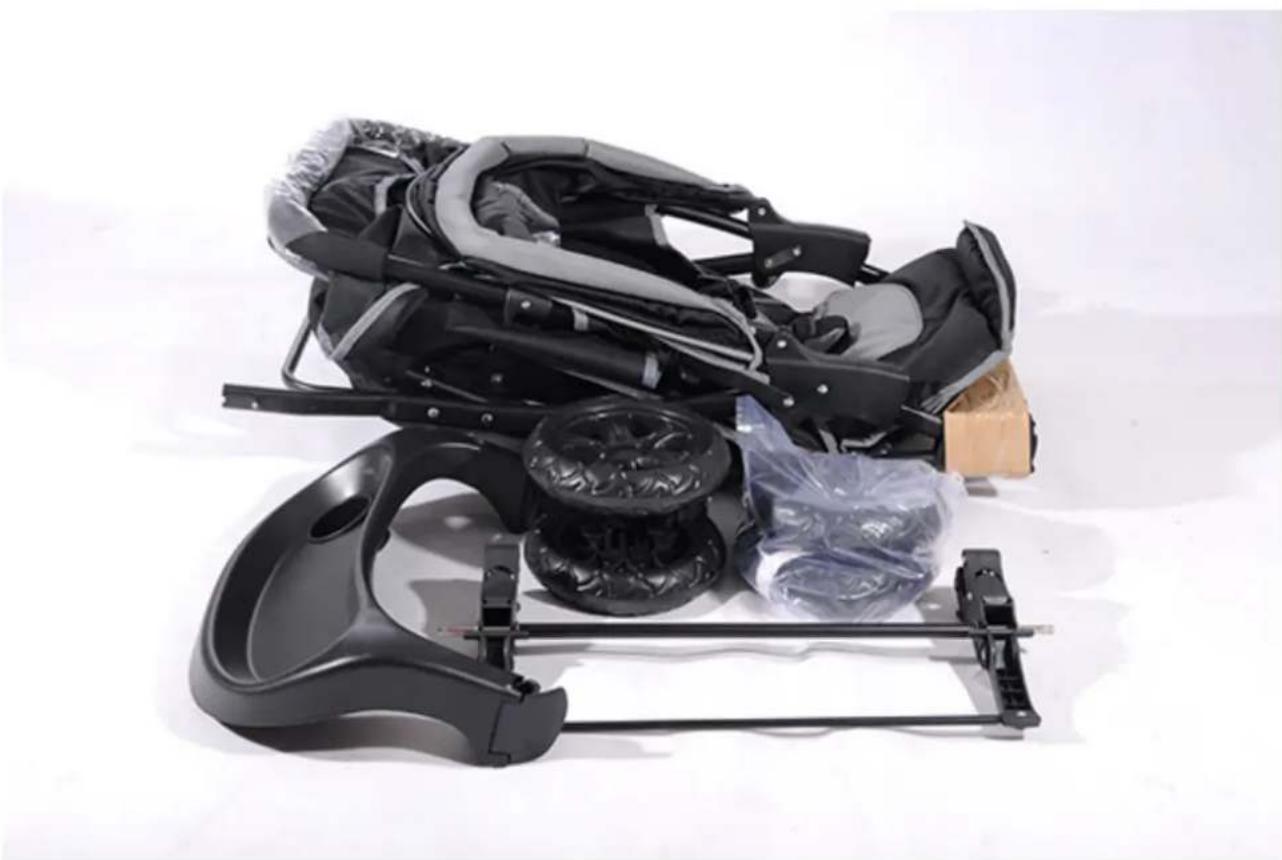 Kidmeister S3 - Kinderwagen S3 Buggy 3 Rad Aufbauanleitung - 2