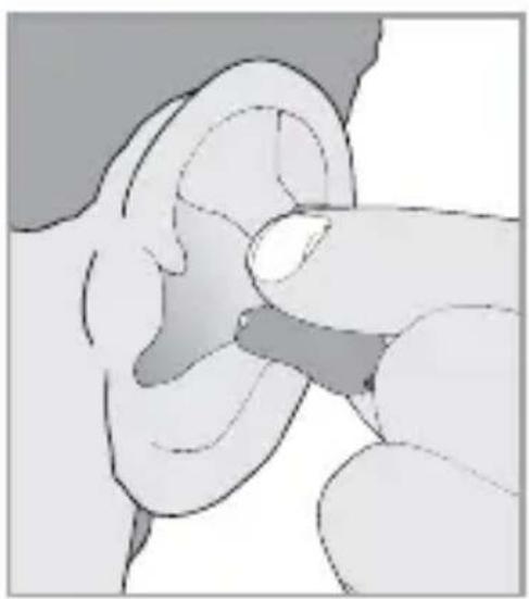 Starkey Z Series ITC - To insert the hearing instrument: - 1