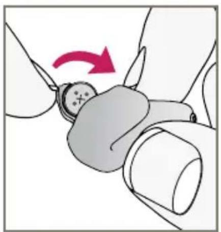 Starkey Wi Series CIC - To insert or replace the battery: - 5