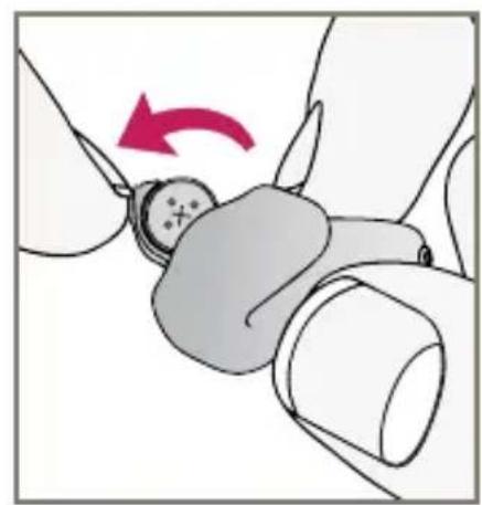 Starkey Wi Series CIC - To insert or replace the battery: - 1