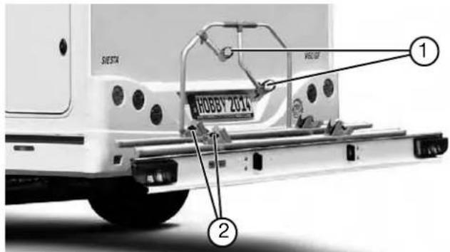 Hobby Siesta Van (2014) - Fahrradträger \* - 3