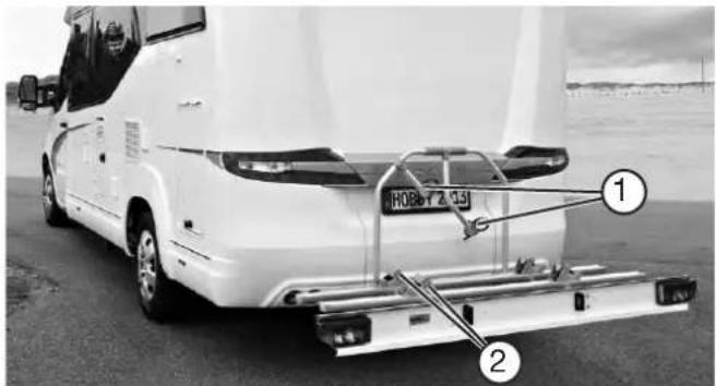 Hobby Premium Van (2014) - Fahrradträger \* - 1
