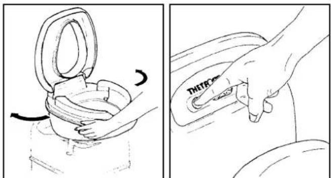Hobby Iveco (2007) - Toilette vorbereiten - 5