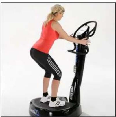 Skandika Studio Vibriation Plate Pro 2350 - K: Kraft-Übung S: Stretch-Übung M: Massage-Übung - 1