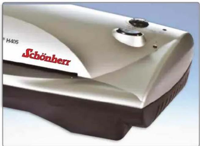 Schönherr LP-35 - Bedienungs-Elemente Laminier-System - 3