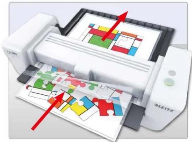 Schönherr I-Lam touch A3 Turbo - Schließen Sie dann die Laminier-Tasche. - 1